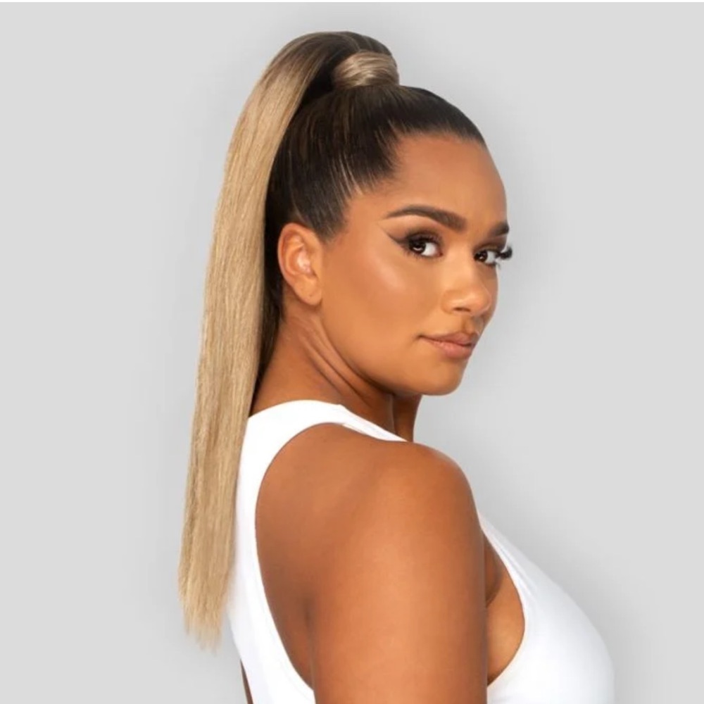 Hair extensions, 18 inch ponytail